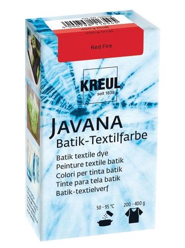 צבע באטיק לצביעת בדים - KREUL Batik Textile dye - Red Fire